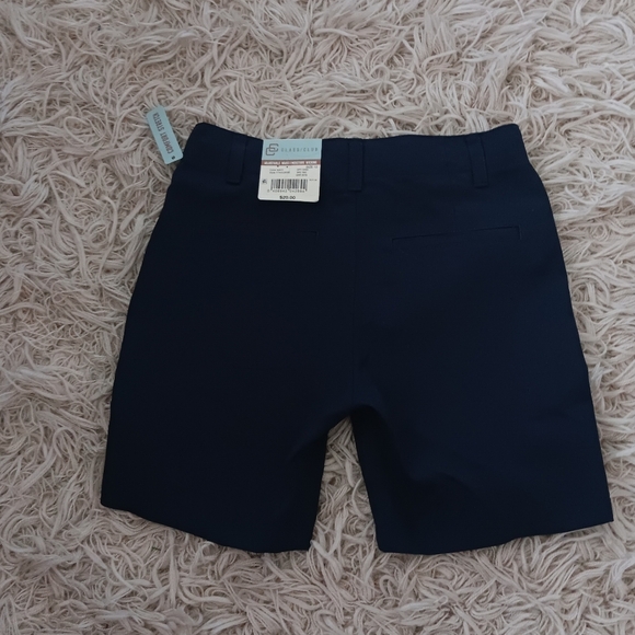 Class Club Boys Modern Fit Shorts Size 12 Navy Blue NWT - Picture 3 of 3